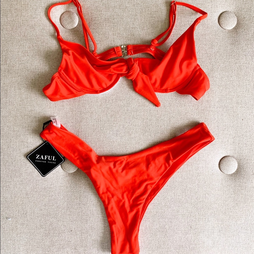 Zaful red bikini